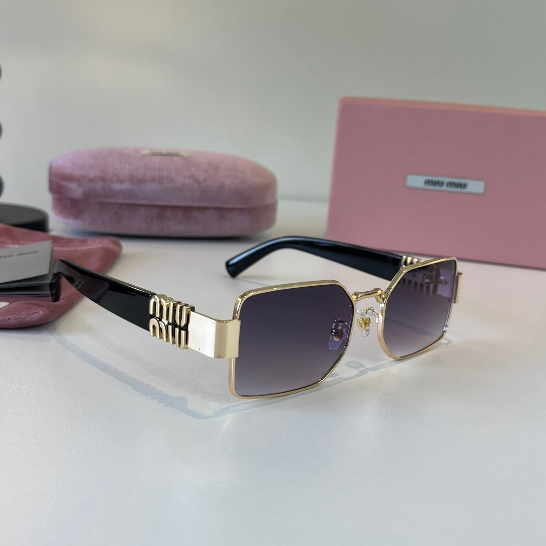 Miu Miu Fashion Silver Lens Sunglasses for Men & Women - 487578