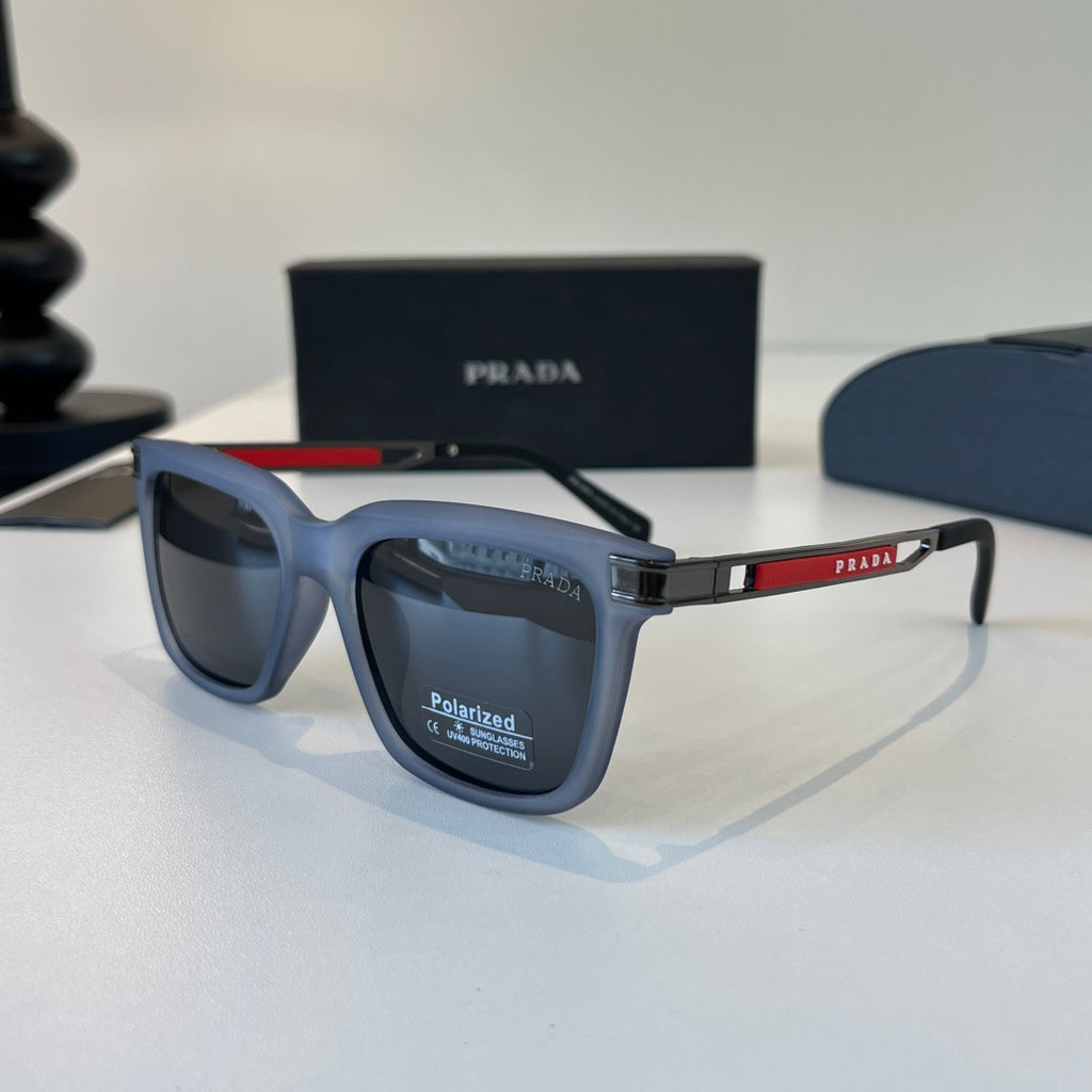 Prada Fashion Black Lens Sunglasses for Men - 382622 - detail image 3