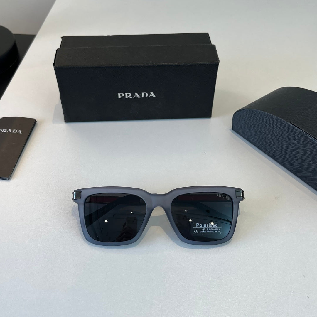 Prada Fashion Black Lens Sunglasses for Men - 382622 - detail image 4