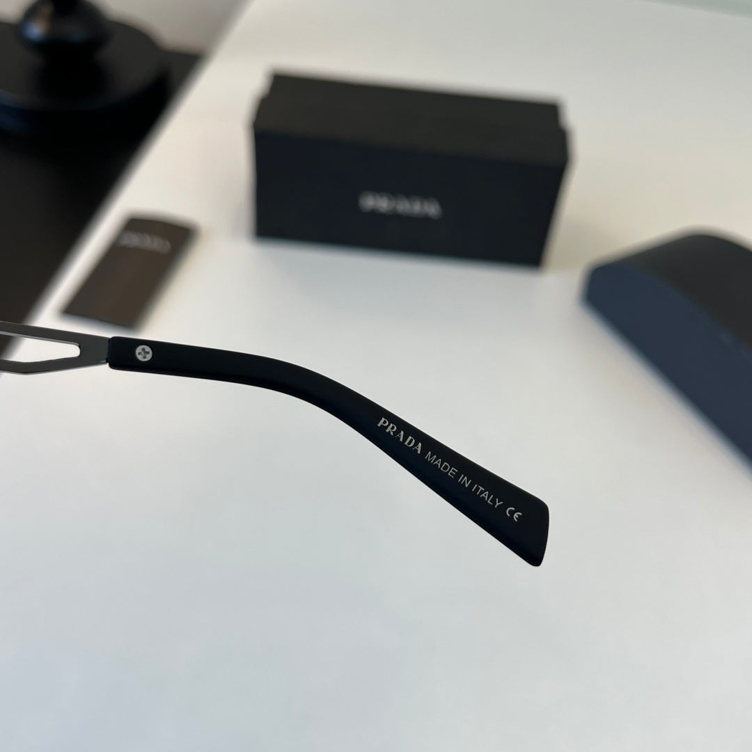 Prada Fashion Black Lens Sunglasses for Men - 382622 - detail image 10