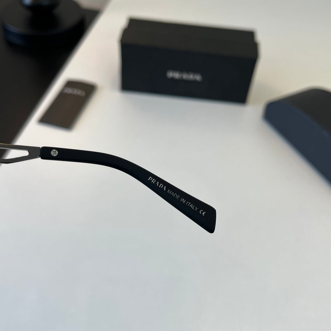 Prada Fashion Black Lens Sunglasses for Men - 382623 - detail image 11