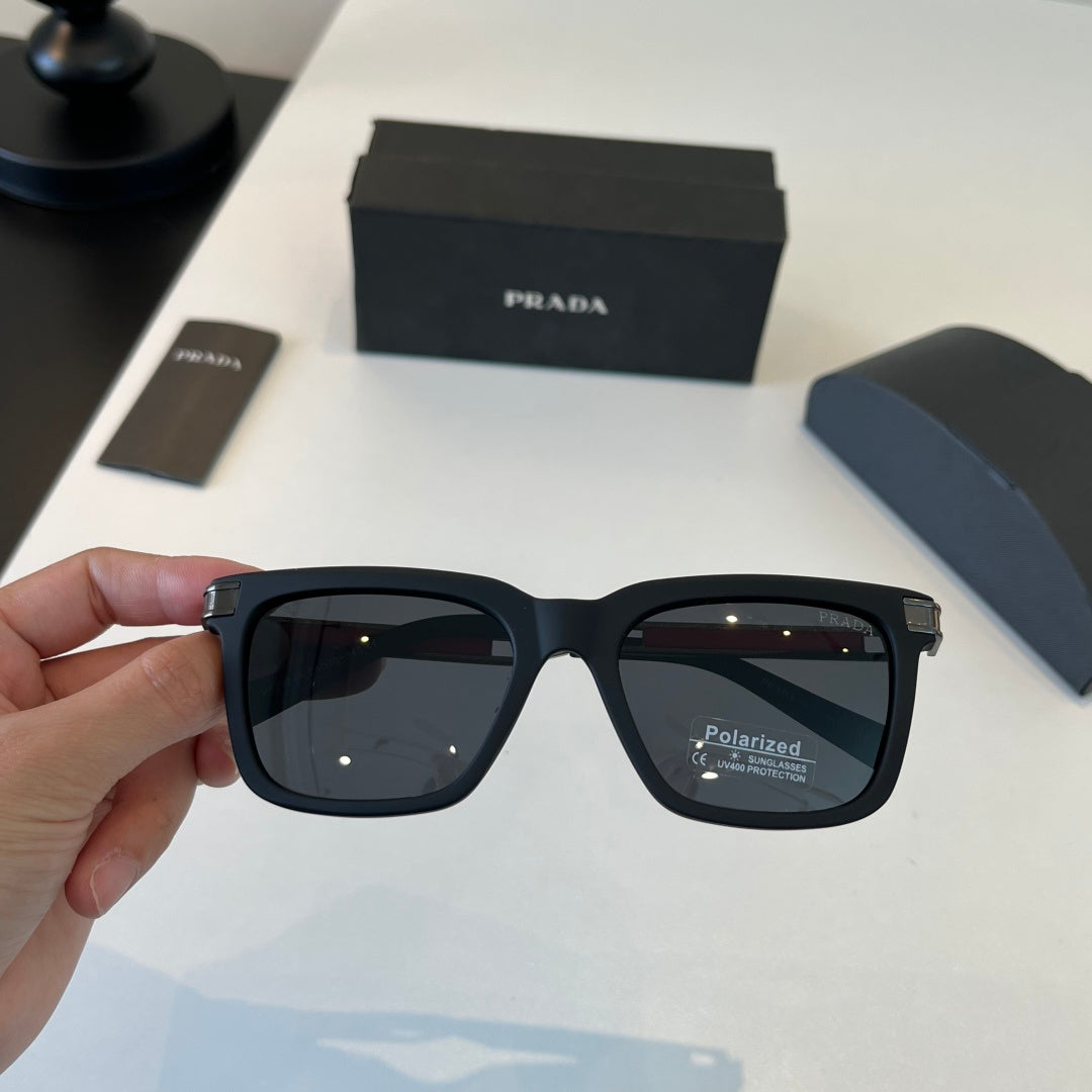 Prada Fashion Black Lens Sunglasses for Men - 382623 - detail image 6