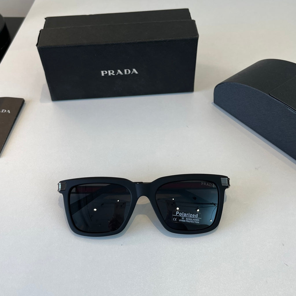 Prada Fashion Black Lens Sunglasses for Men - 382623 - detail image 5