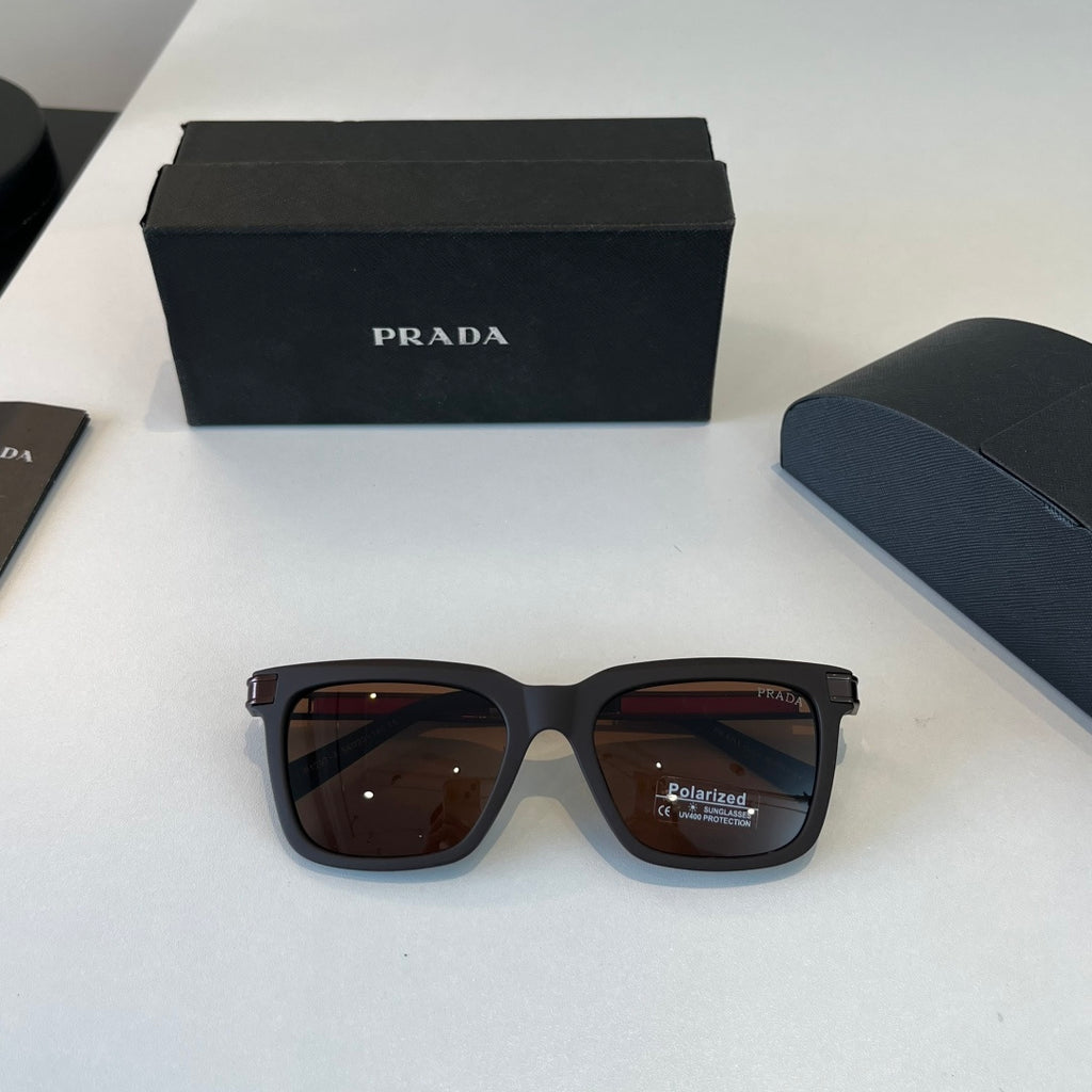 Prada Fashion Black Lens Sunglasses for Men - 382624 - detail image 5