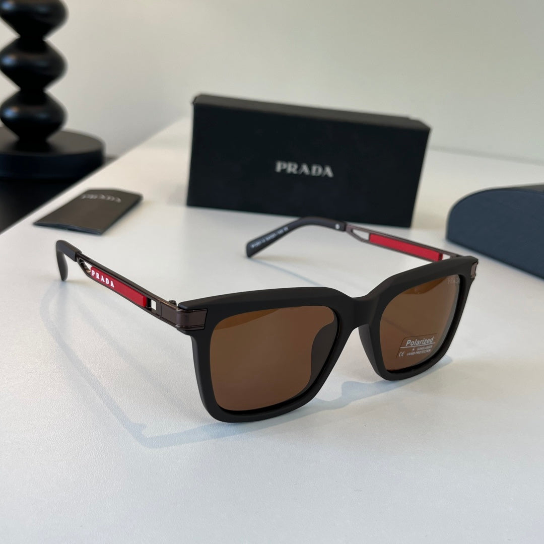 Prada Fashion Black Lens Sunglasses for Men - 382624