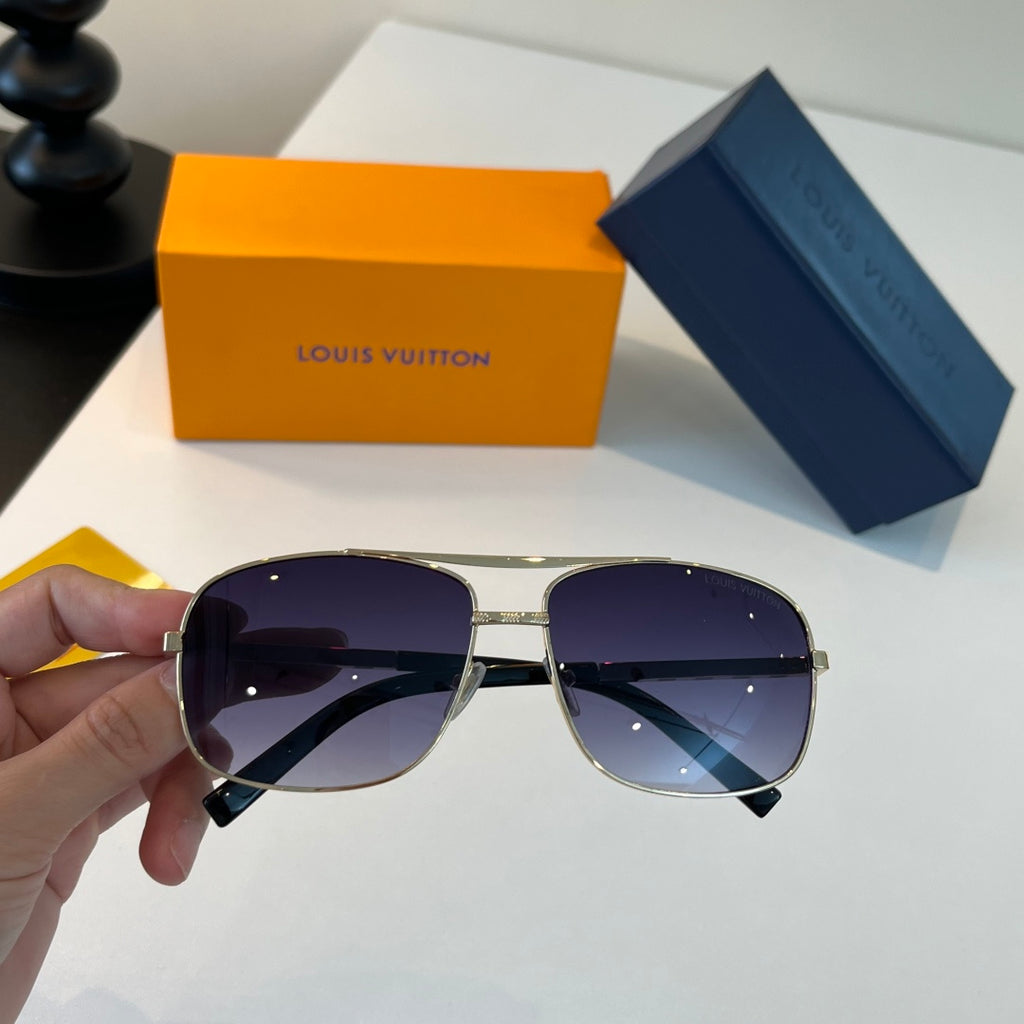 Louis Vuitton Fashion Blue Lens Sunglasses for Men & Women - 398170 - detail image 5