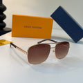 Louis Vuitton Fashion Red Lens Sunglasses for Men & Women - 398171