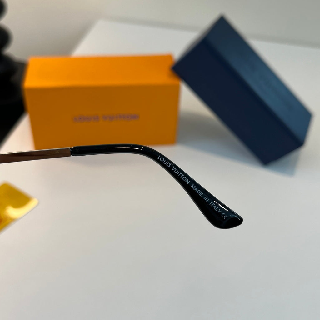 Louis Vuitton Metal Fashion Silver Lens Sunglasses for Men & Women - 398172 - detail image 9