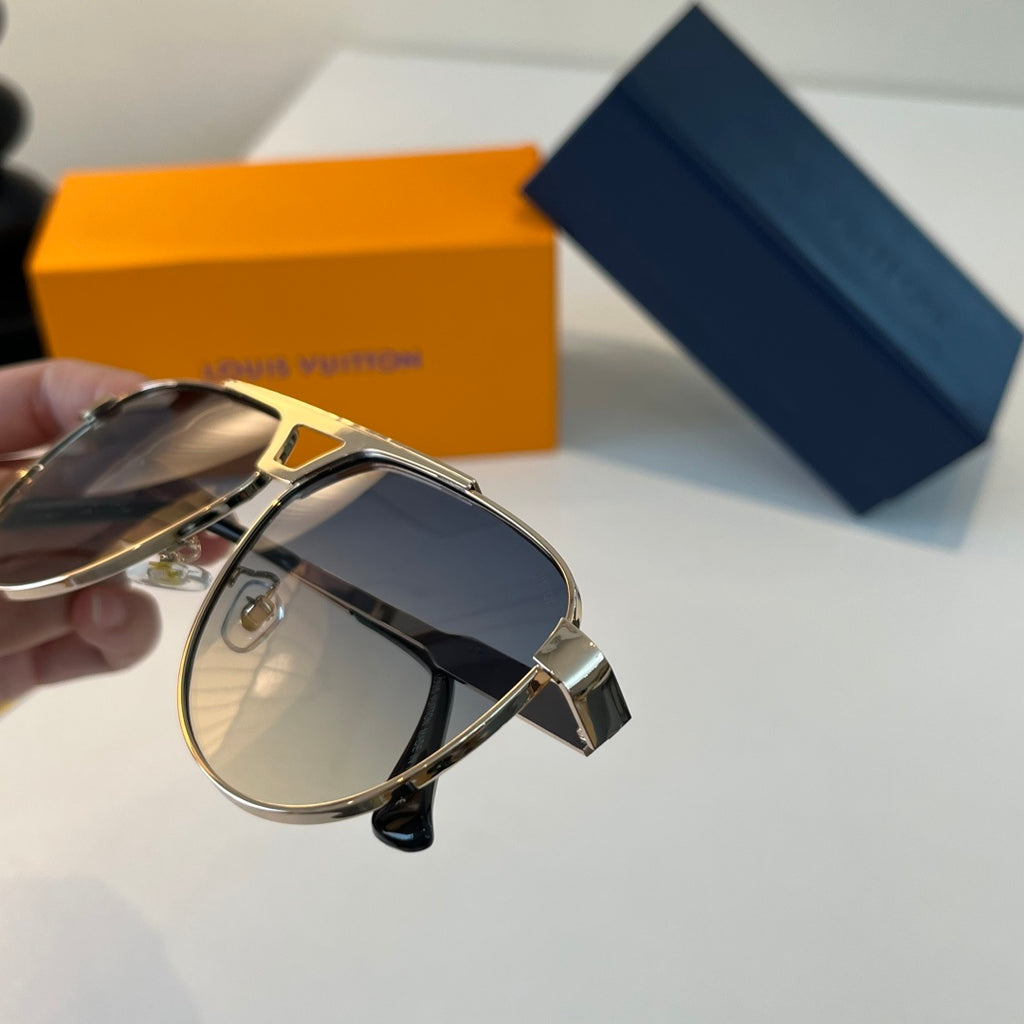 Louis Vuitton Metal Fashion Silver Lens Sunglasses for Men & Women - 398174 - detail image 7