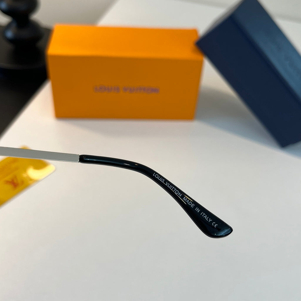 Louis Vuitton Metal Fashion Silver Lens Sunglasses for Men & Women - 398174 - detail image 11