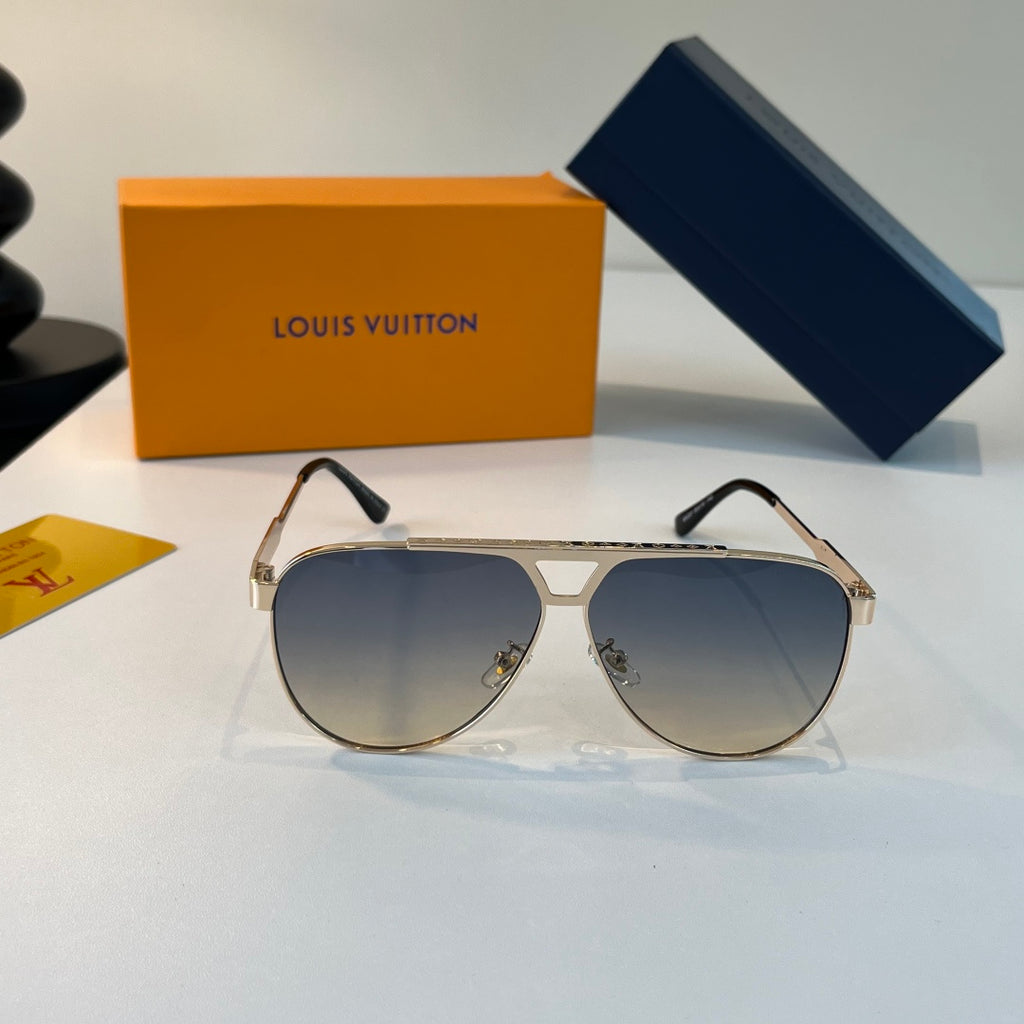 Louis Vuitton Metal Fashion Silver Lens Sunglasses for Men & Women - 398174 - detail image 2