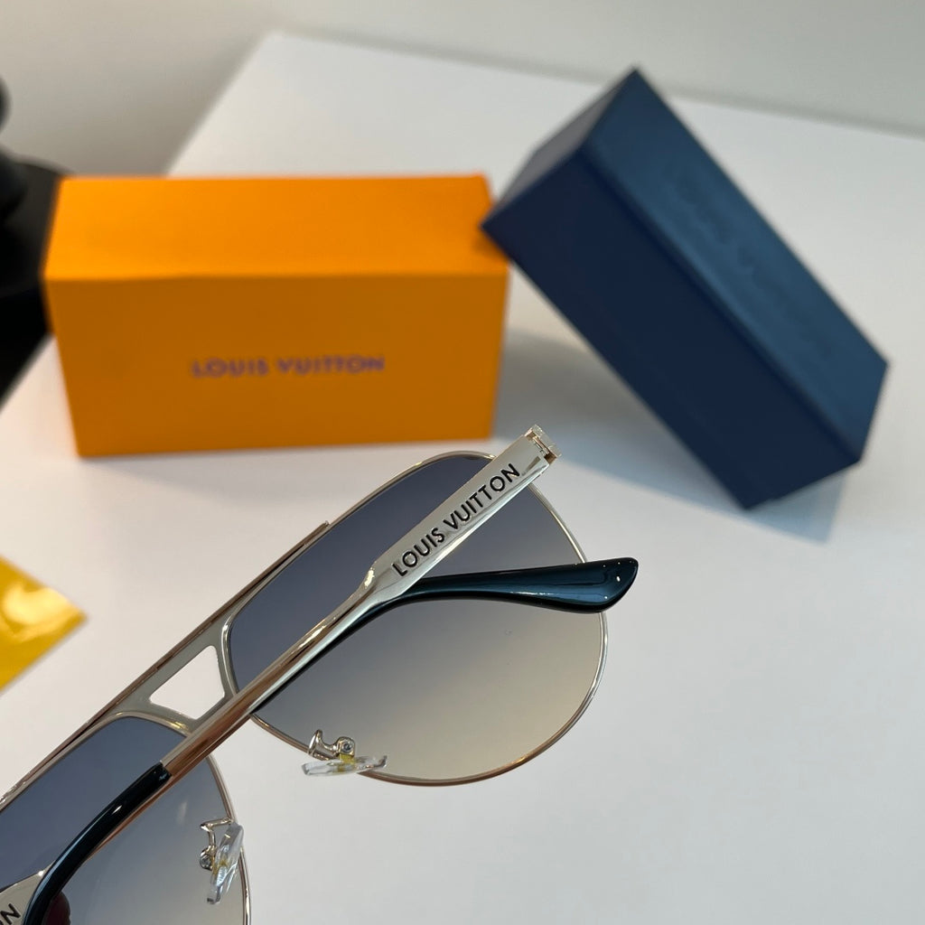 Louis Vuitton Metal Fashion Silver Lens Sunglasses for Men & Women - 398174 - detail image 8
