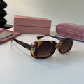 Miu Miu Fashion Black Lens Sunglasses for Men & Women - 466090