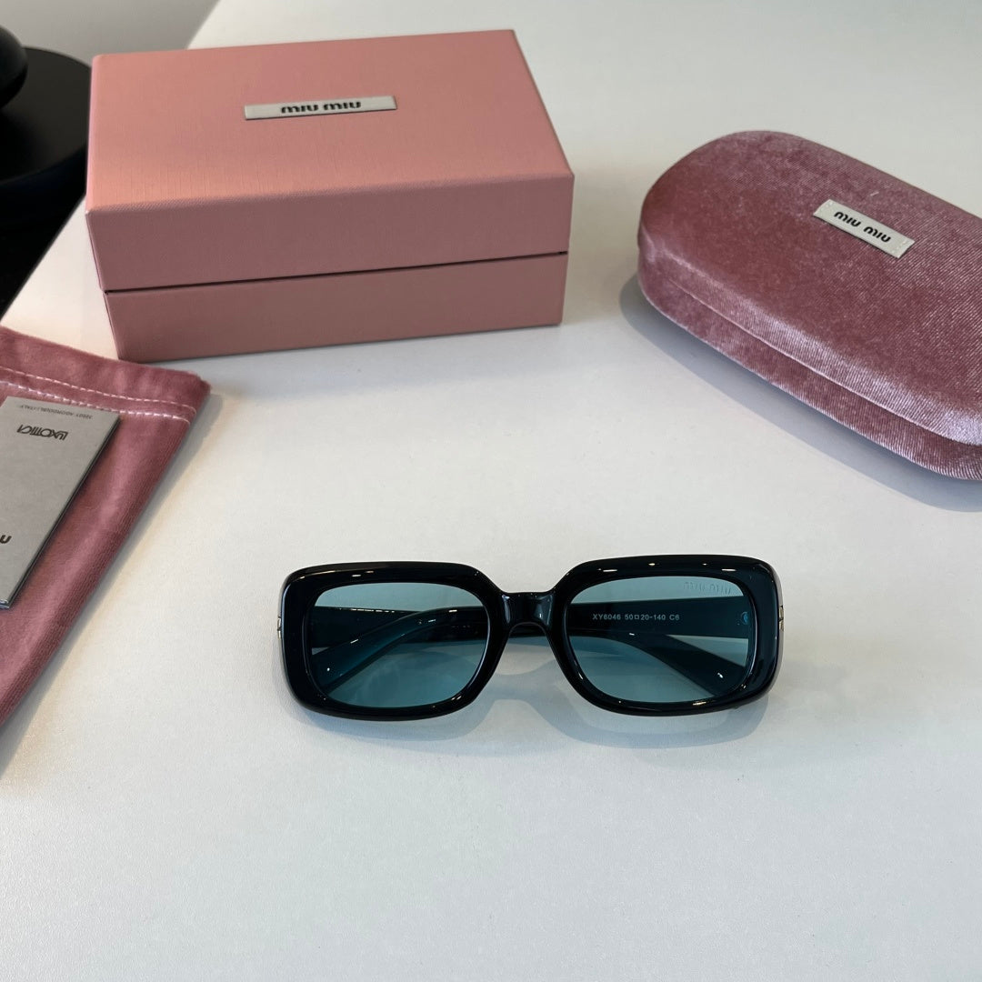 Miu Miu Fashion Blue Lens Sunglasses for Men & Women - detail image 4
