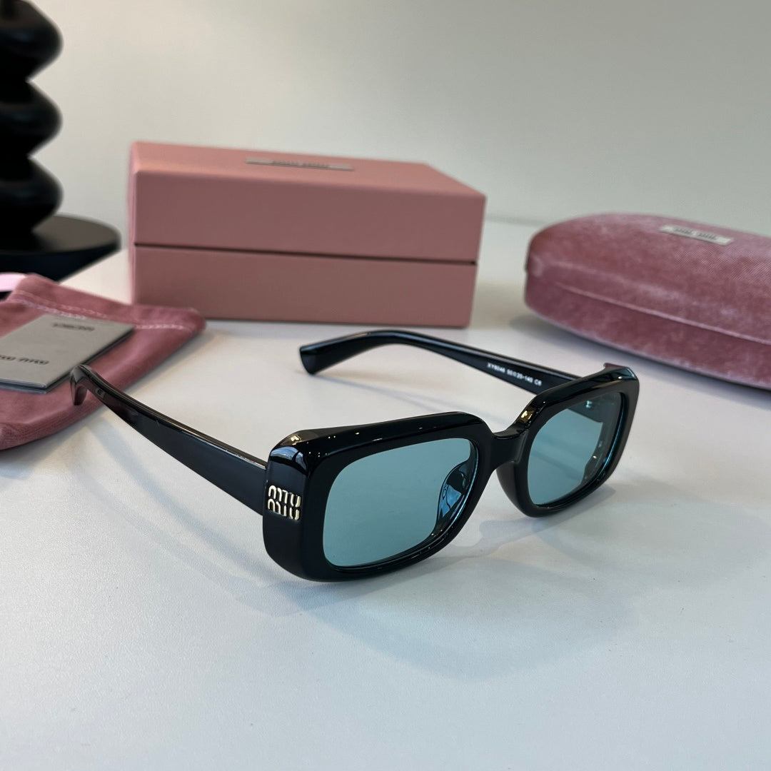 Miu Miu Fashion Blue Lens Sunglasses for Men & Women - 399175
