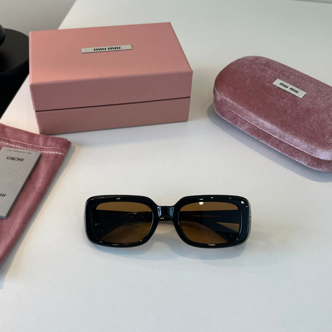 Miu Miu Fashion Black Lens Sunglasses for Men & Women - 466093 - detail image 4