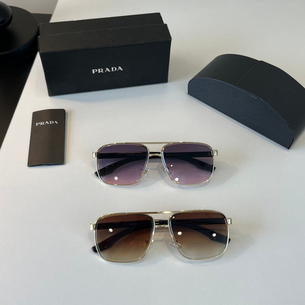 Prada Polarized Fashion Brown Lens Sunglasses for Men - 358367 - detail image 11