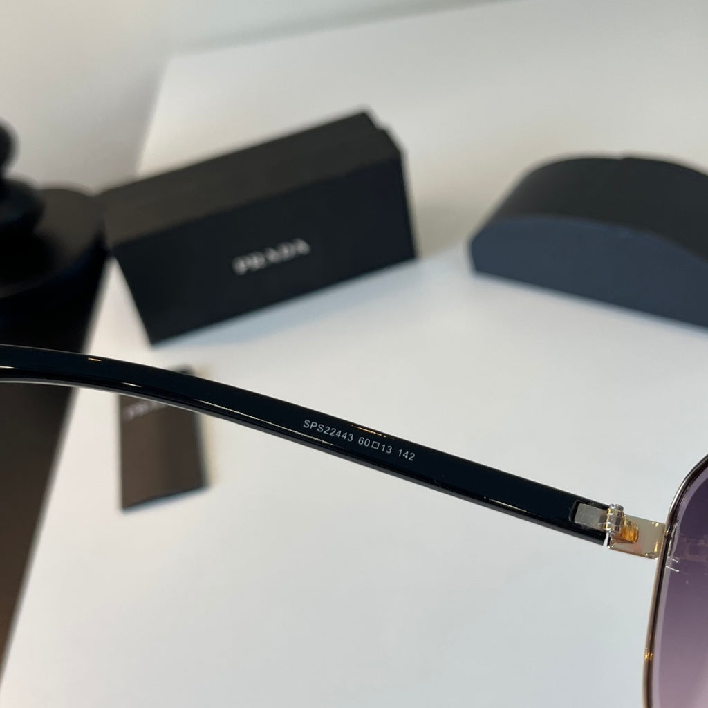 Prada Polarized Fashion Silver Lens Sunglasses for Men - 358366 - detail image 9