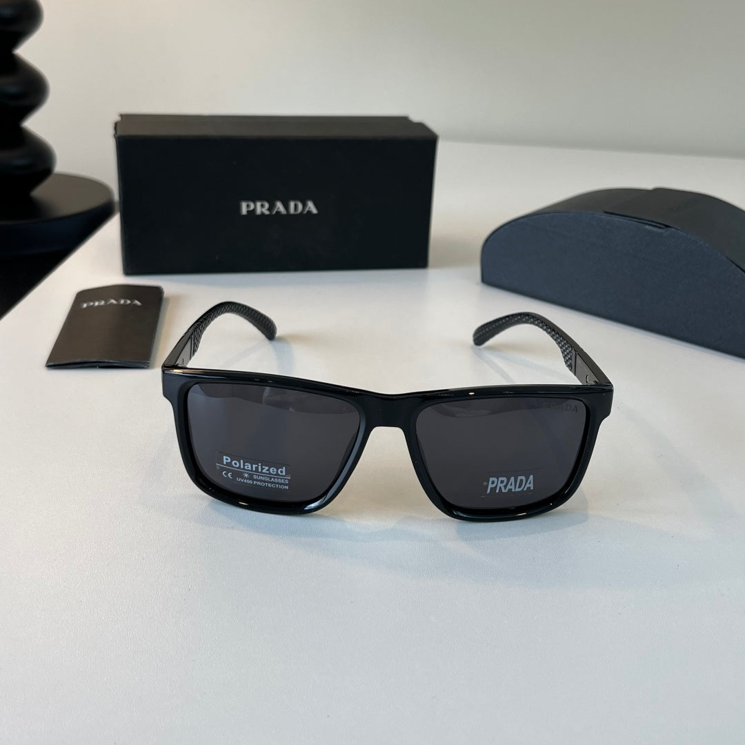 Prada Fashion Black Lens Sunglasses for Men - 358368 - detail image 2