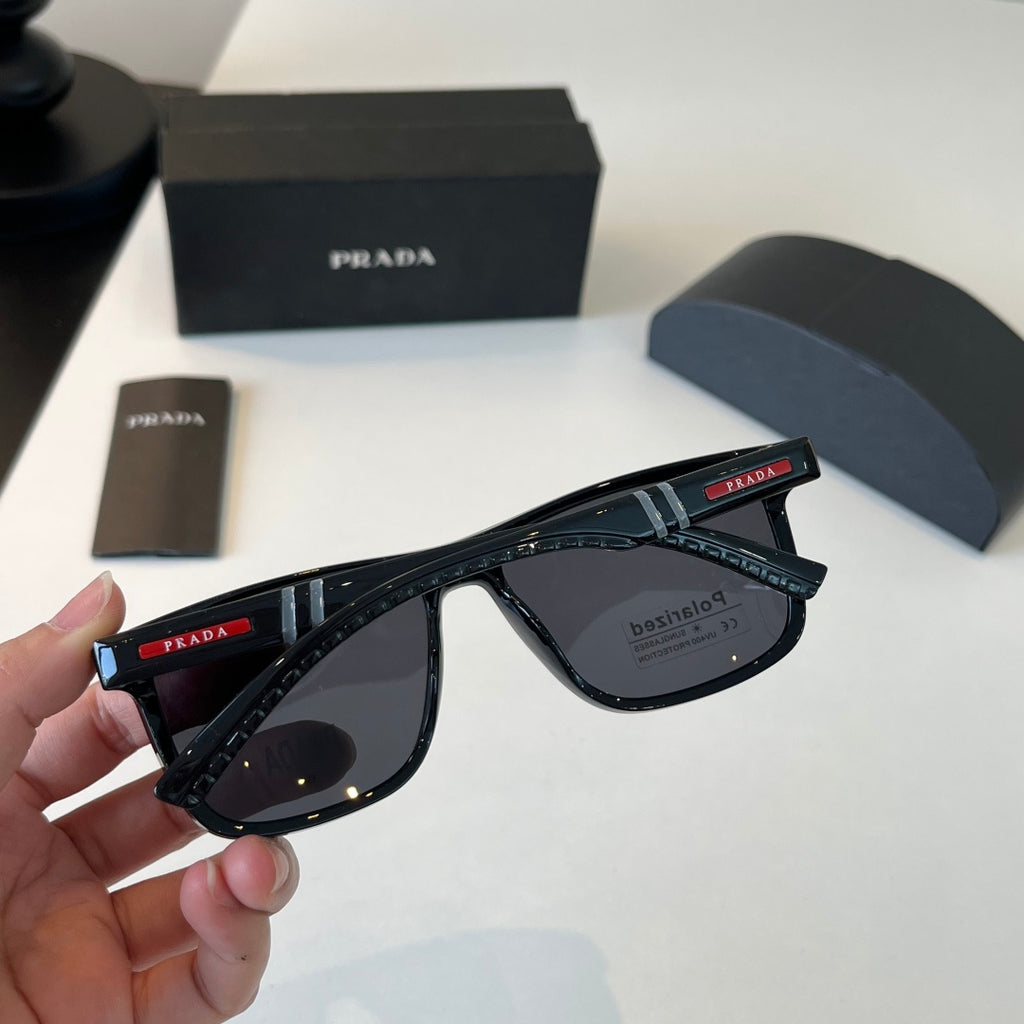 Prada Fashion Black Lens Sunglasses for Men - 358368 - detail image 8