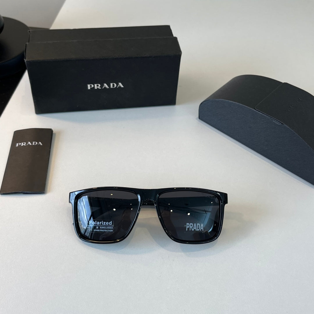 Prada Fashion Black Lens Sunglasses for Men - 358368 - detail image 4