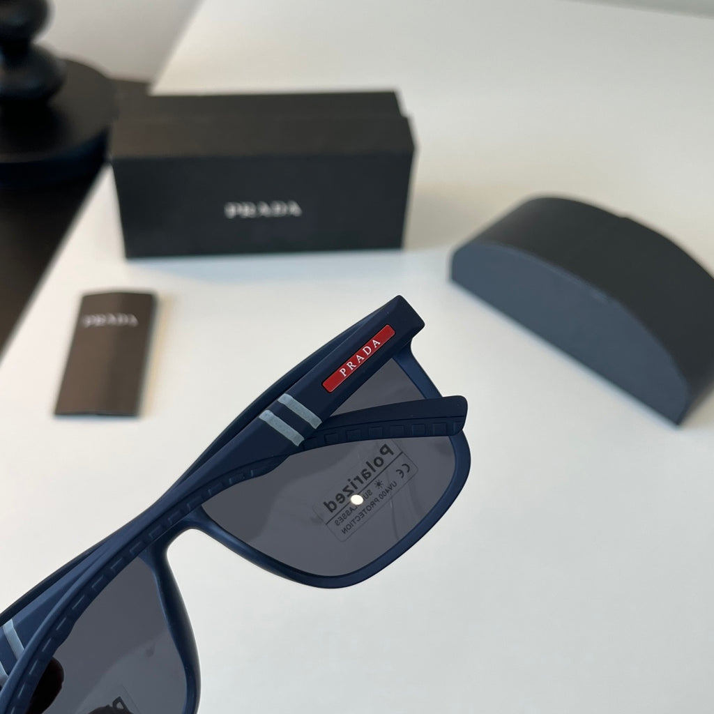 Prada Fashion Black Lens Sunglasses for Men - 358369 - detail image 7