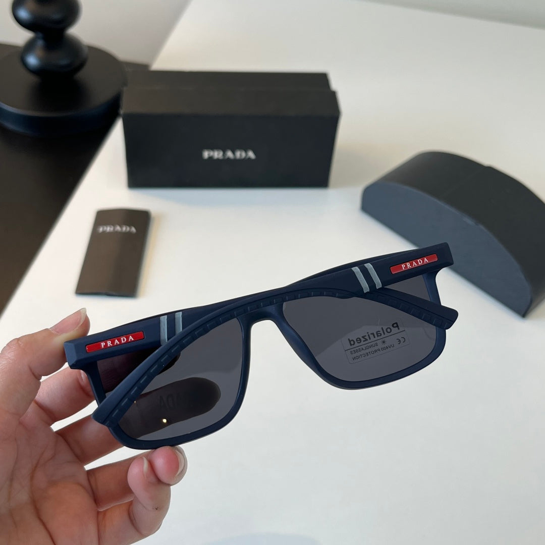 Prada Fashion Black Lens Sunglasses for Men - 358369 - detail image 8