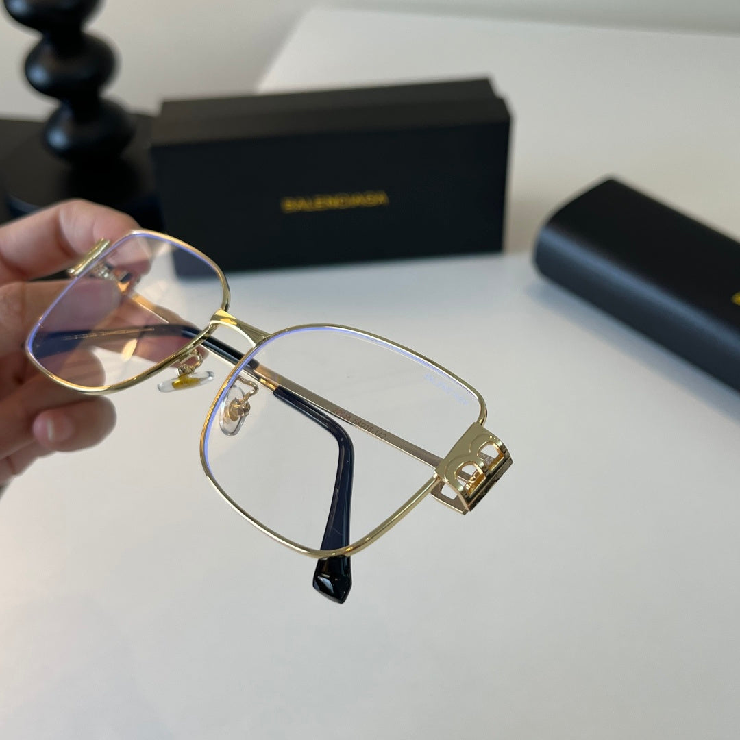 Balenciaga Rectangular Silver Lens Sunglasses for Men & Women - 399139 - detail image 6