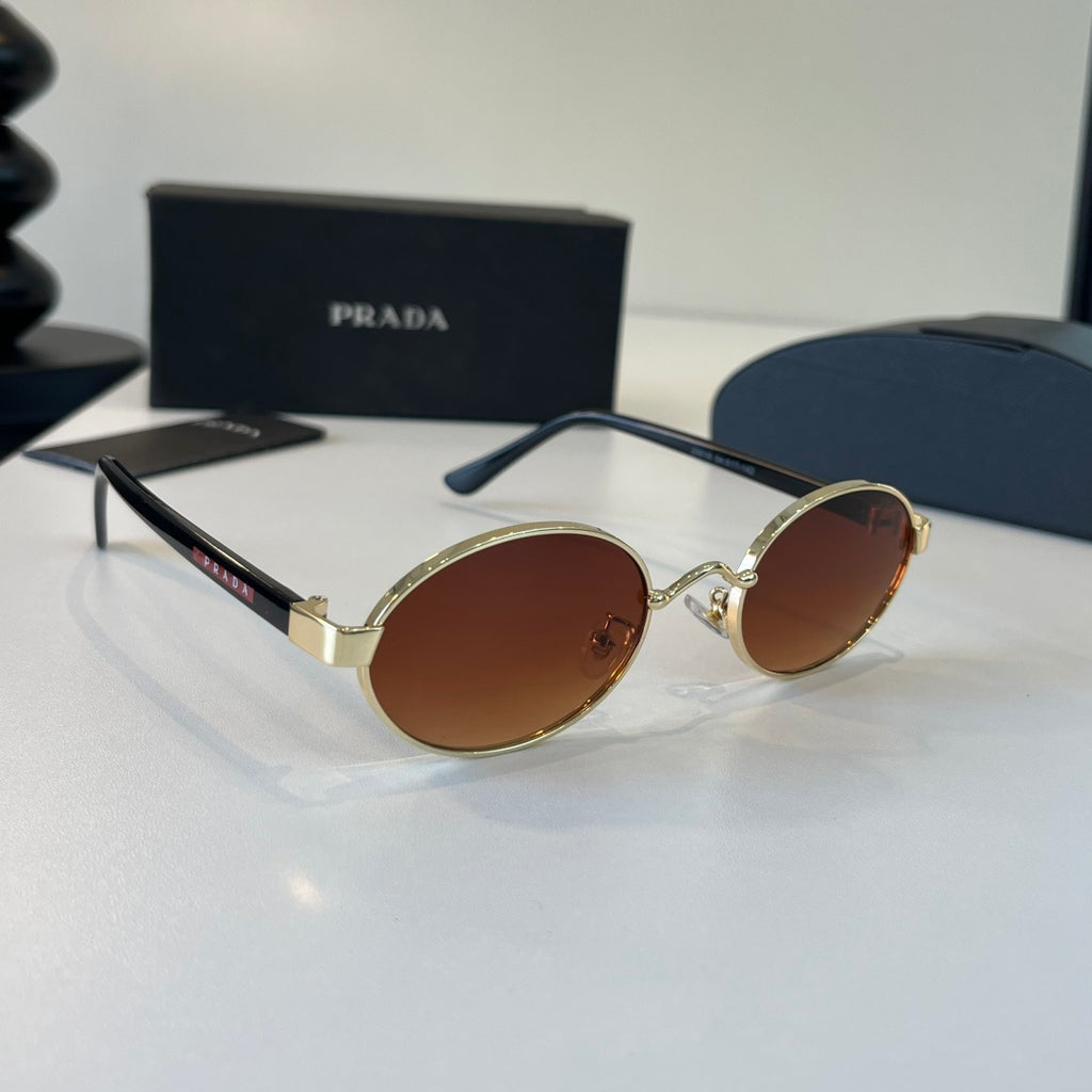 Prada Fashion Brown Lens Sunglasses for Men & Women - 372150