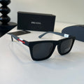 Prada Fashion Black Lens Sunglasses for Men - 372153
