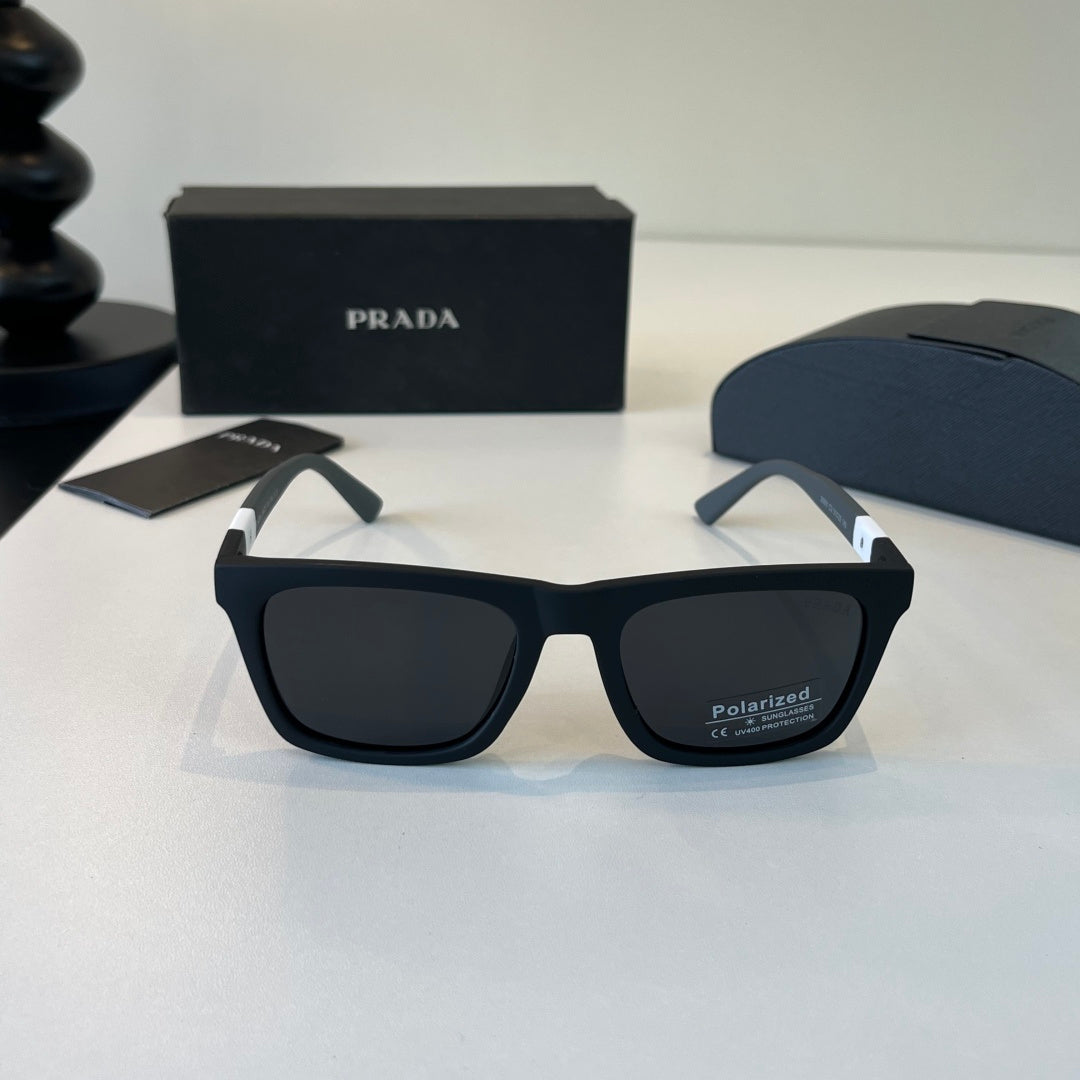 Prada Fashion Black Lens Sunglasses for Men - 372153 - detail image 2