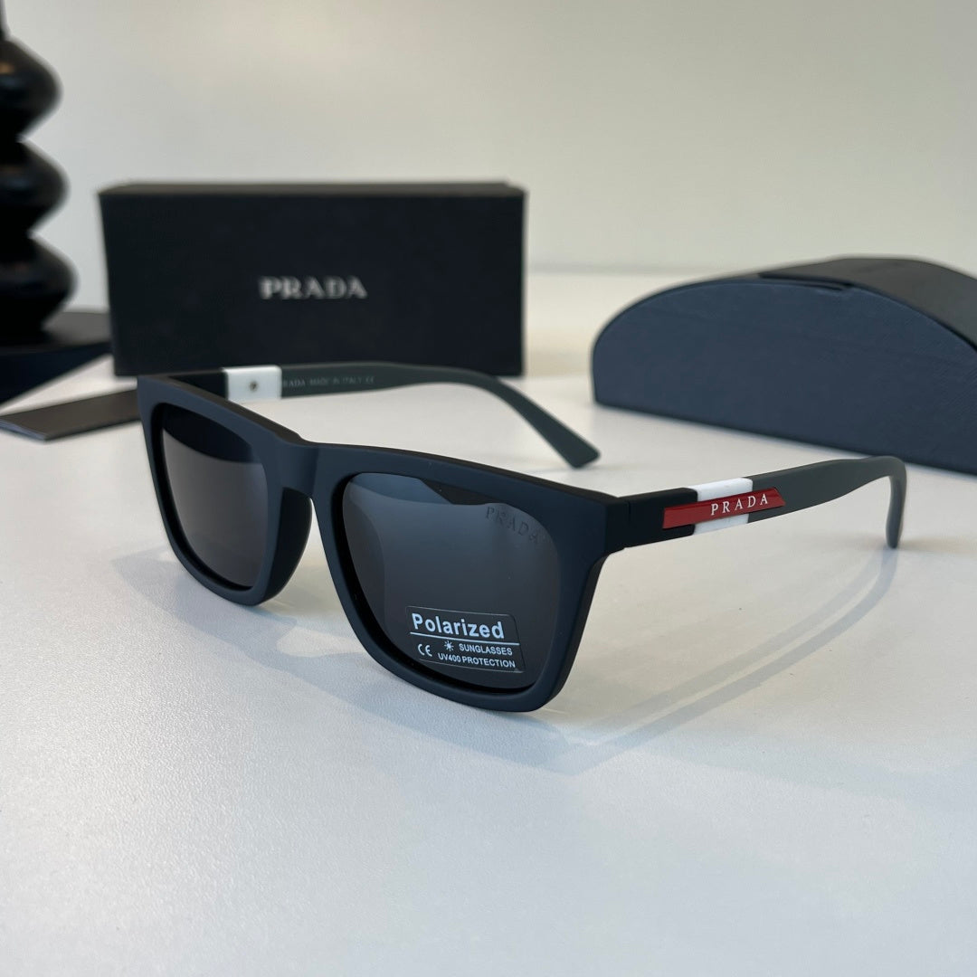 Prada Fashion Black Lens Sunglasses for Men - 372153 - detail image 3