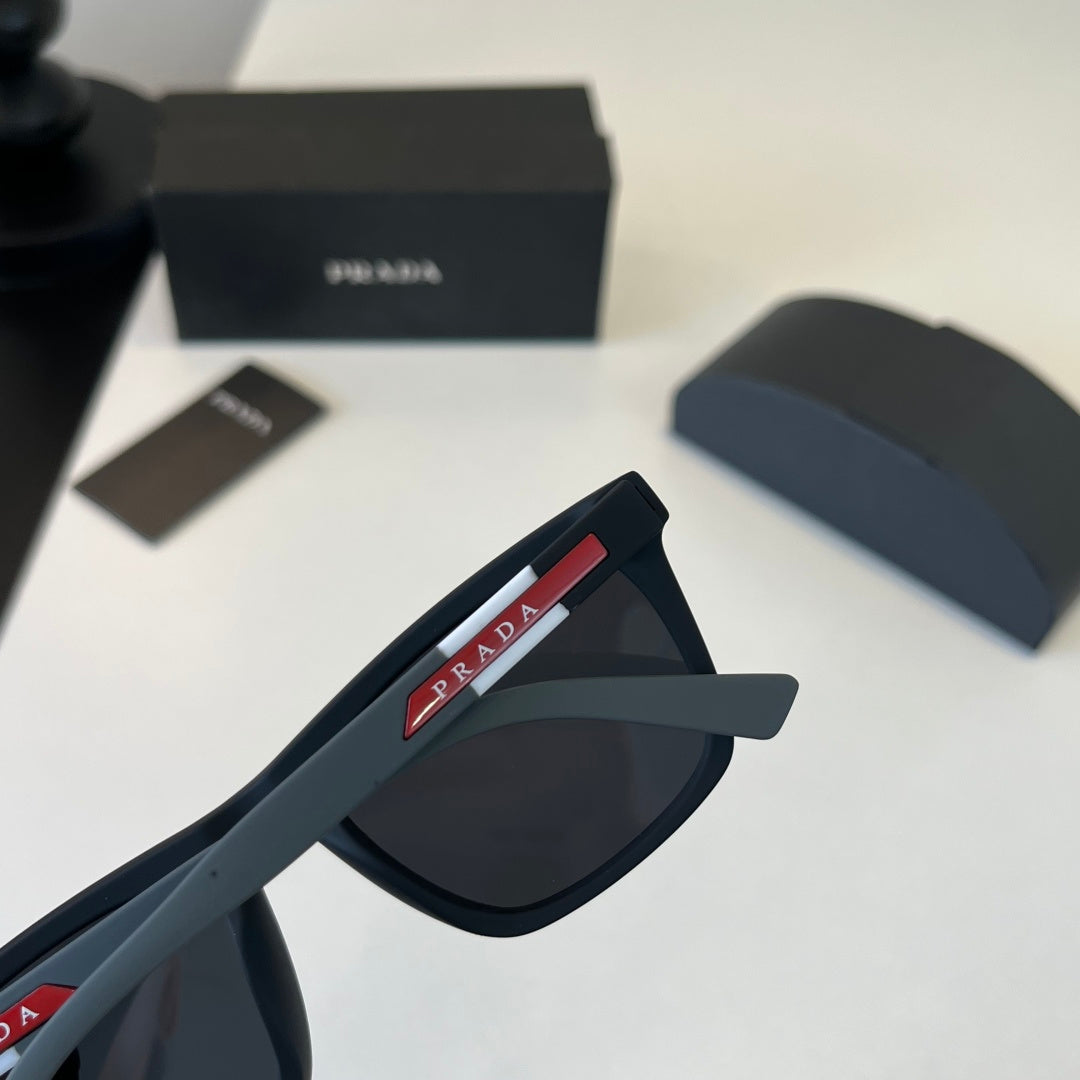 Prada Fashion Black Lens Sunglasses for Men - 372153 - detail image 7