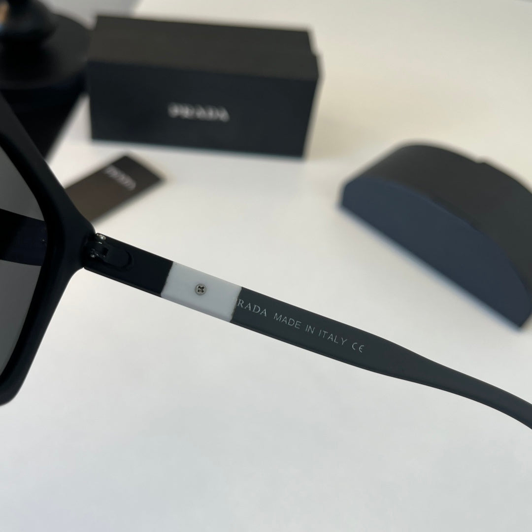 Prada Fashion Black Lens Sunglasses for Men - 372153 - detail image 10