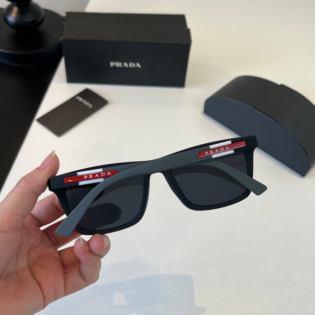 Prada Fashion Black Lens Sunglasses for Men - 372153 - detail image 8