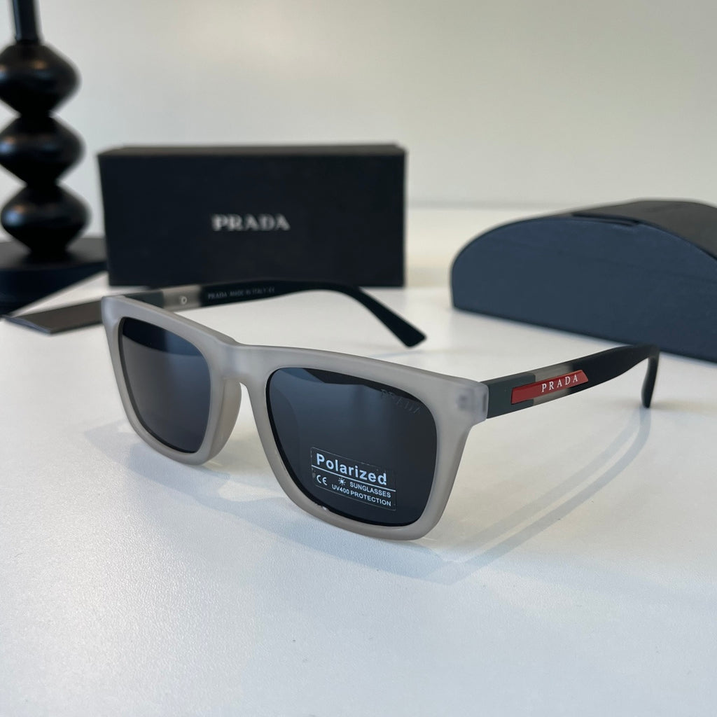 Prada Fashion Gray Lens Sunglasses for Men - 372154 - detail image 3