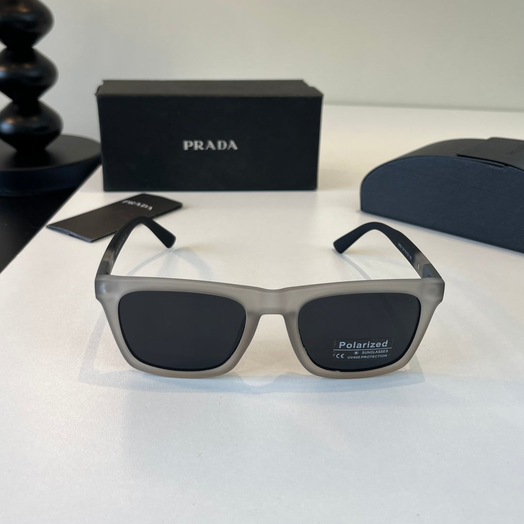 Prada Fashion Gray Lens Sunglasses for Men - 372154 - detail image 2