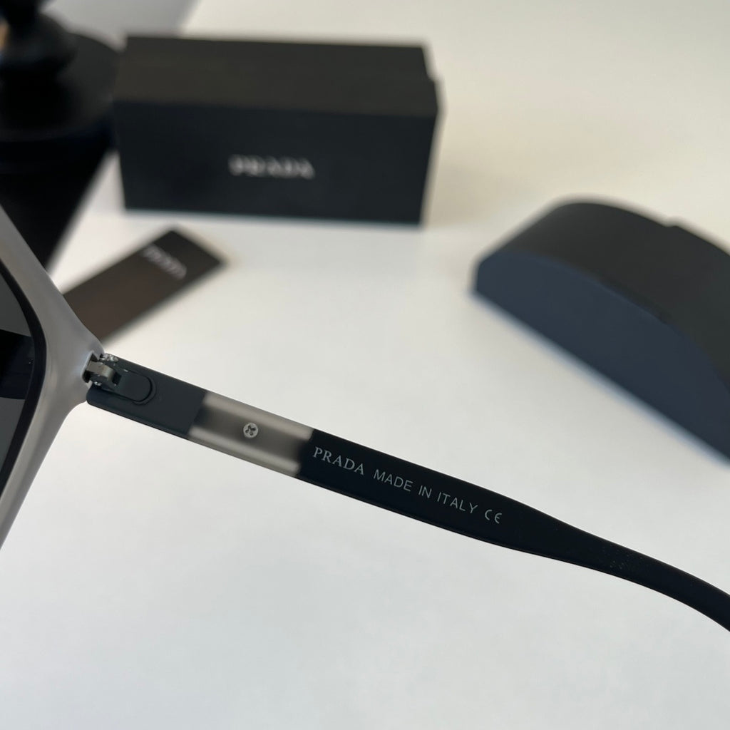 Prada Fashion Gray Lens Sunglasses for Men - 372154 - detail image 11