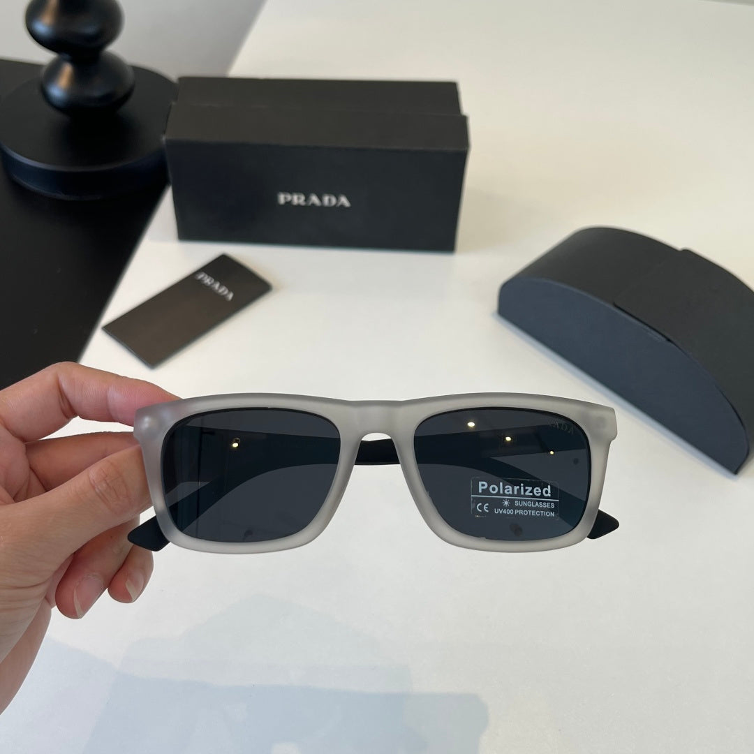 Prada Fashion Gray Lens Sunglasses for Men - 372154 - detail image 6