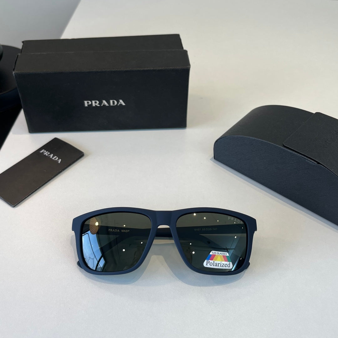Prada Fashion Black Lens Sunglasses for Men - 372155 - detail image 5