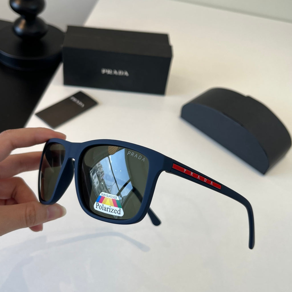 Prada Fashion Black Lens Sunglasses for Men - 372155 - detail image 4