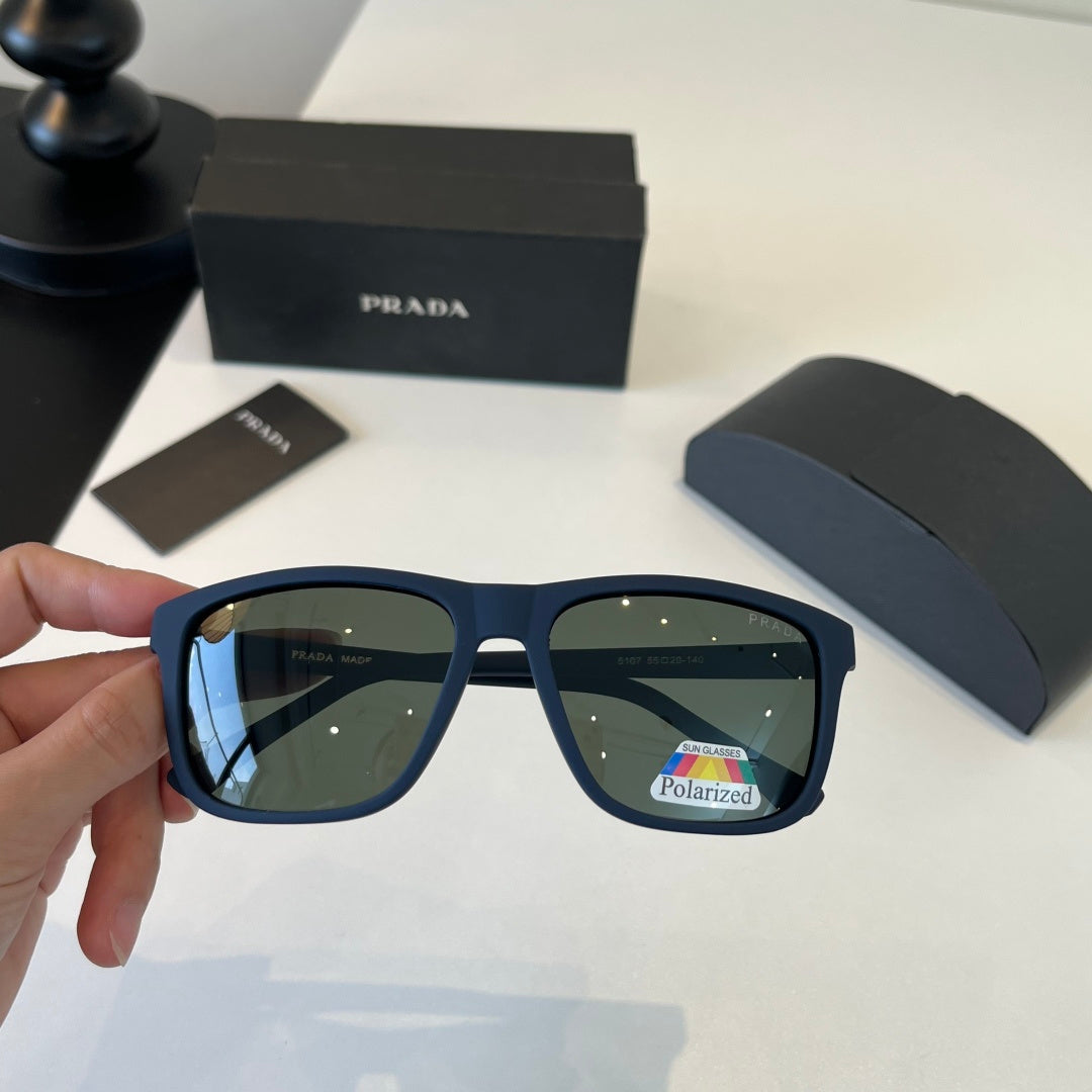 Prada Fashion Black Lens Sunglasses for Men - 372155 - detail image 6