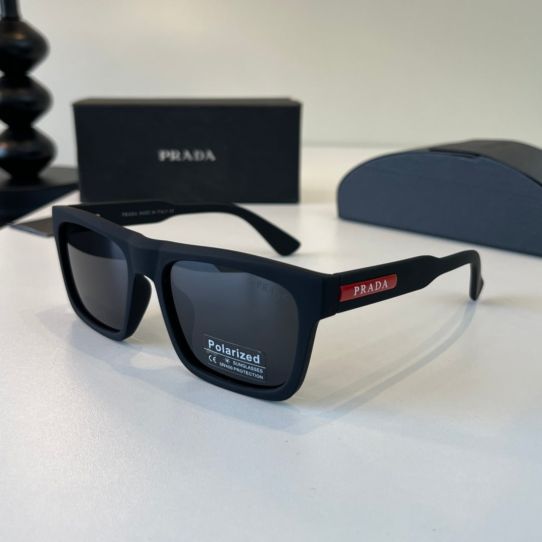 Prada Fashion Black Lens Sunglasses for Men - 372156 - detail image 3