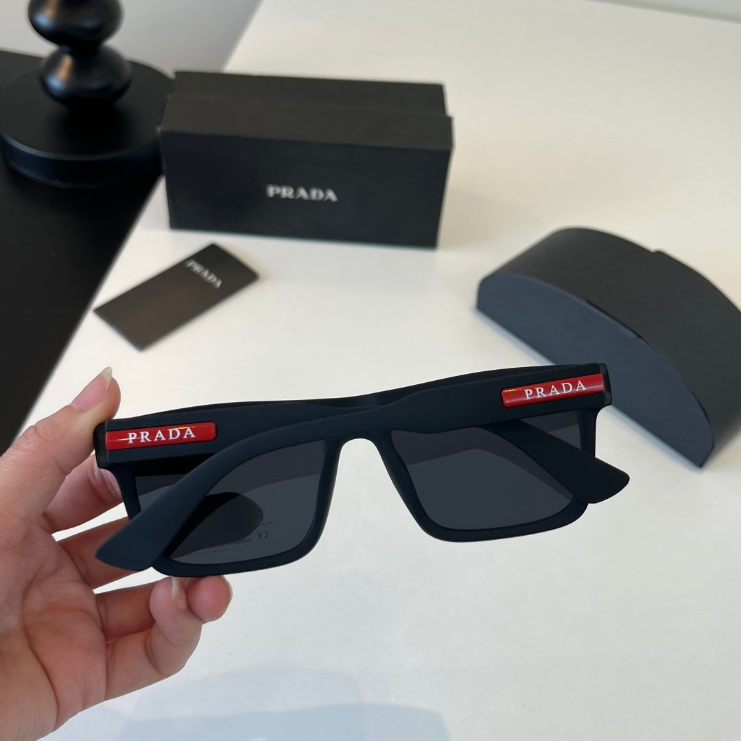 Prada Fashion Black Lens Sunglasses for Men - 372156 - detail image 8