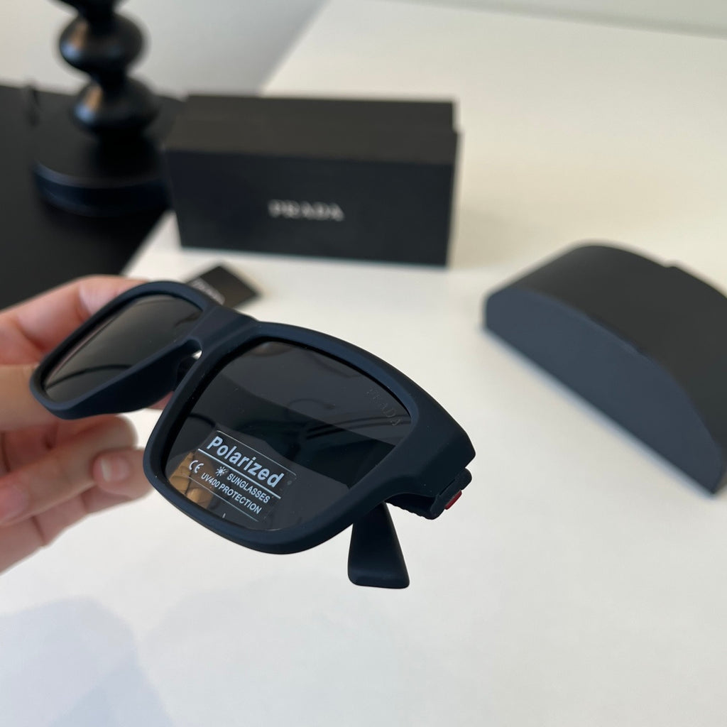 Prada Fashion Black Lens Sunglasses for Men - 372157 - detail image 6