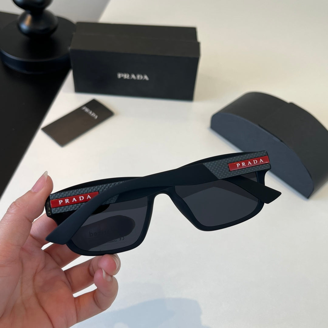Prada Fashion Black Lens Sunglasses for Men - 372157 - detail image 8