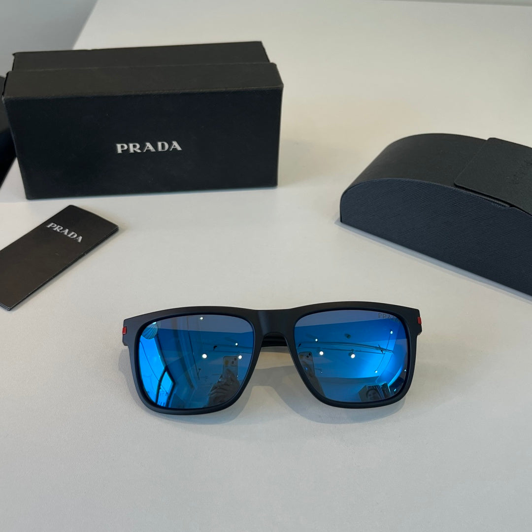 Prada Fashion Blue Lens Sunglasses for Men - 372158 - detail image 5