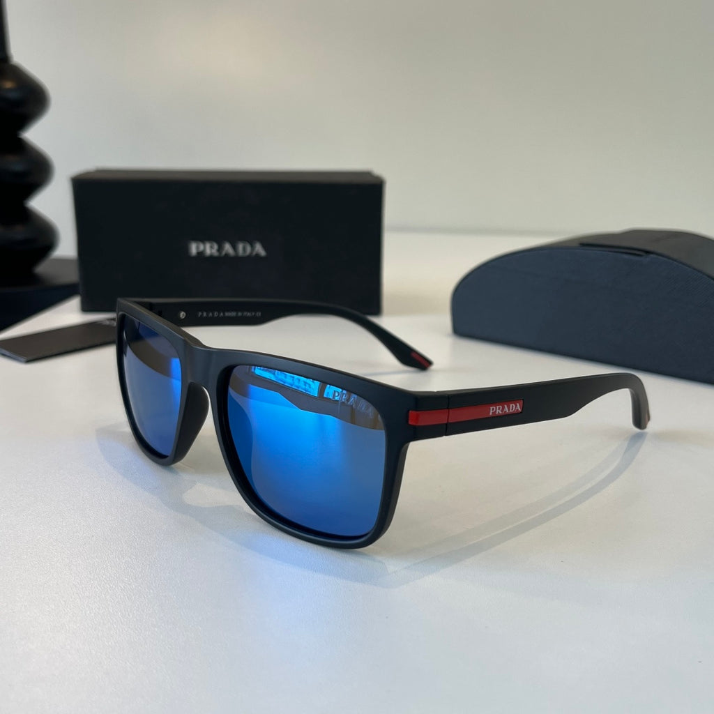 Prada Fashion Blue Lens Sunglasses for Men - 372158 - detail image 3