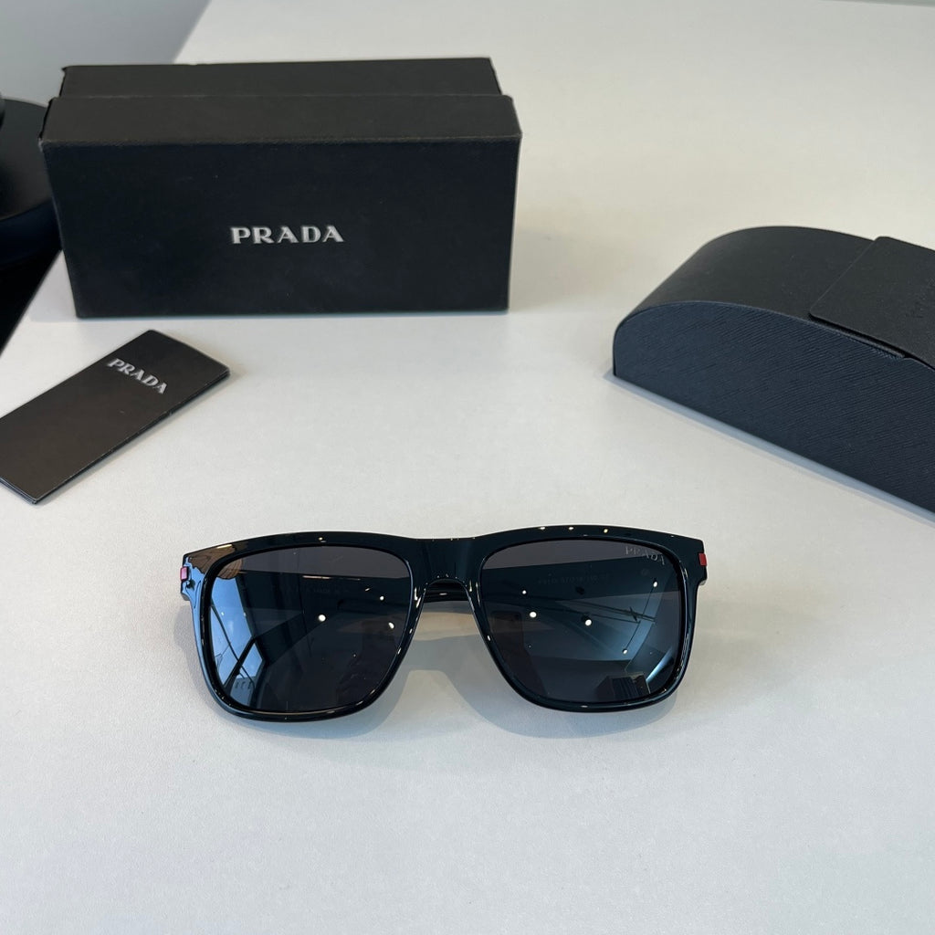 Prada Fashion Black Lens Sunglasses for Men - 372159 - detail image 4