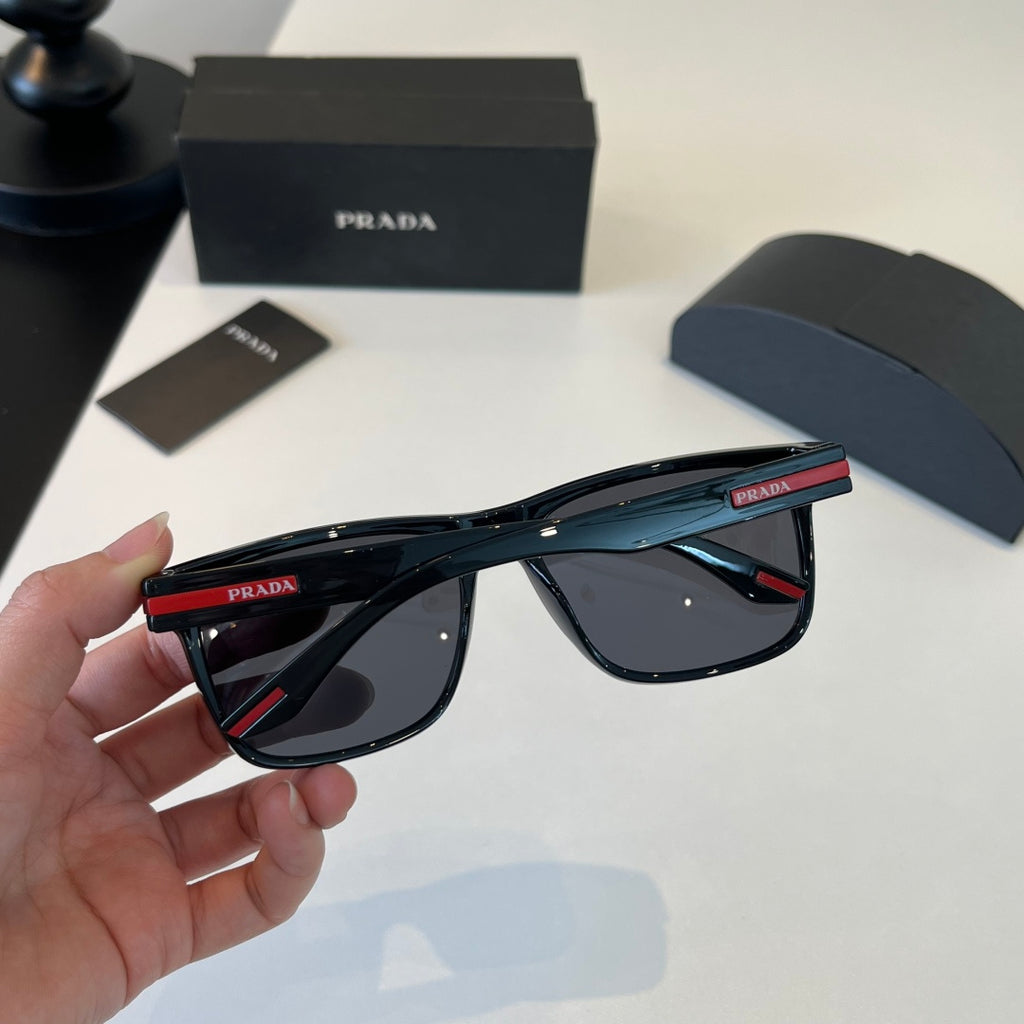 Prada Fashion Black Lens Sunglasses for Men - 372159 - detail image 8